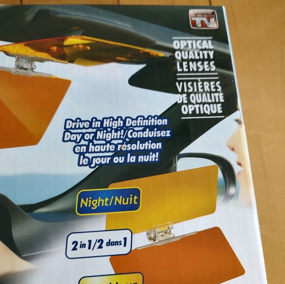 HD Visor Day & Night Glare Blocker - Picture 3 of 6